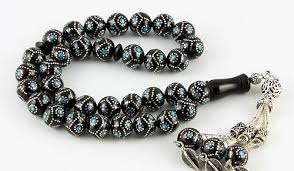Black and White Rosary